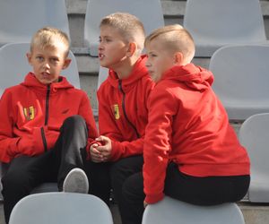 Korona Kielce - Lech Poznań. Zdjęcia kibiców na Exbud Arenie