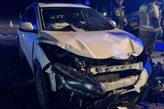  Szokujący wypadek pod Sochaczewem. 16-latek za kierownicą