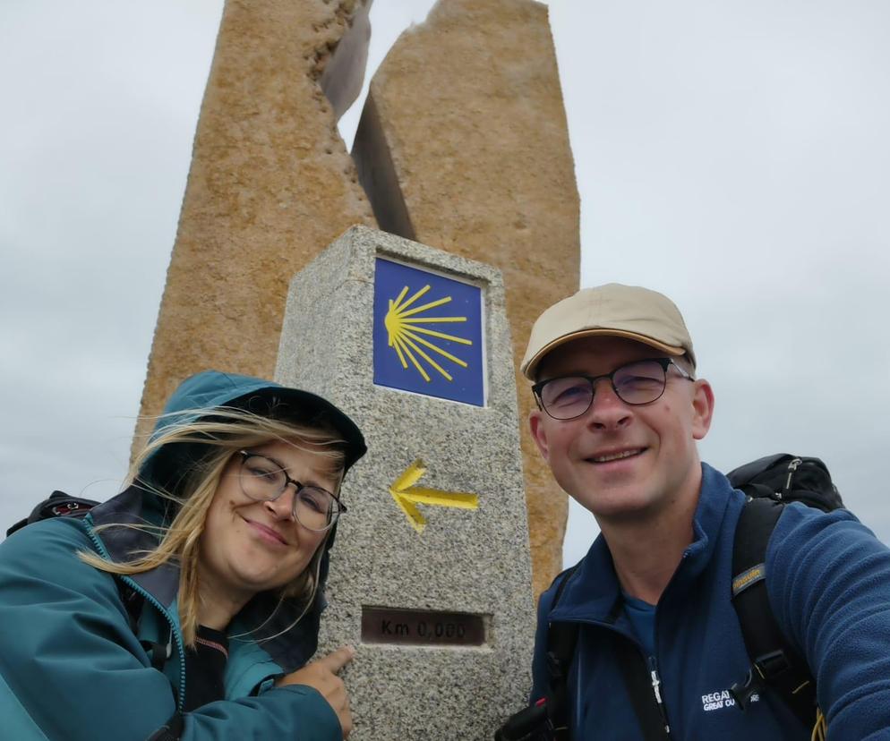 Małgorzata i Wiesław Brzezińscy ze Szczecinka na szlaku do grobu św. Jakuba w Hiszpanii