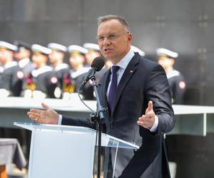 Andrzej Duda na Obchodach 80. rocznicy wybuchu Powstania Warszawskiego