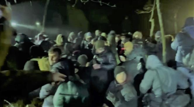 Uchodźcy na granicy