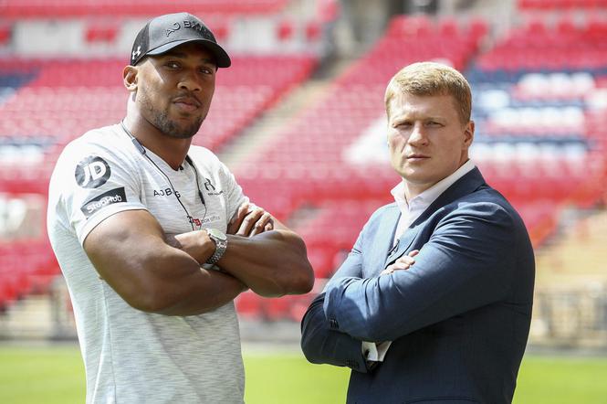 Anthony Joshua i Aleksander Powietkin