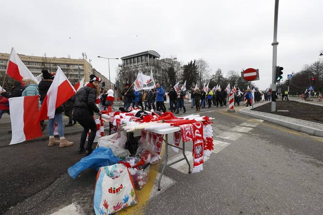 Strajk generalny rolników w Warszawie