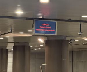 Metro znowu nie działa. Długi odcinek linii M1 wyłączony z ruchu