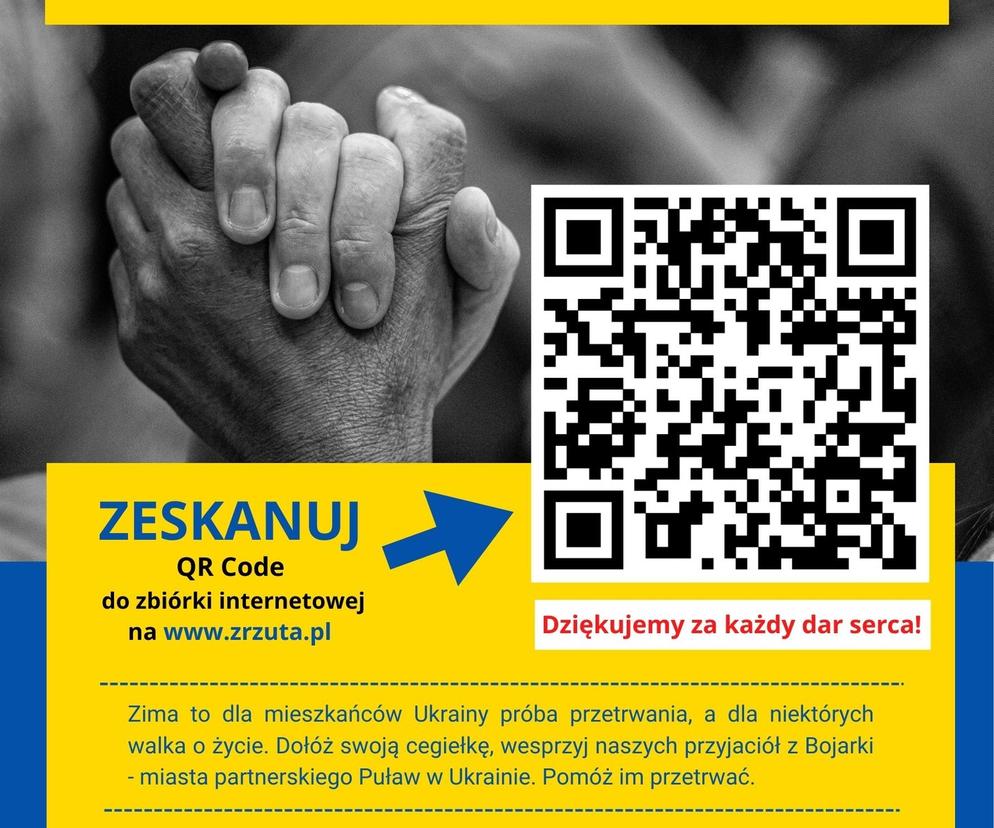 Zbiórka Puławy Bojarczanom - plakat akcji 