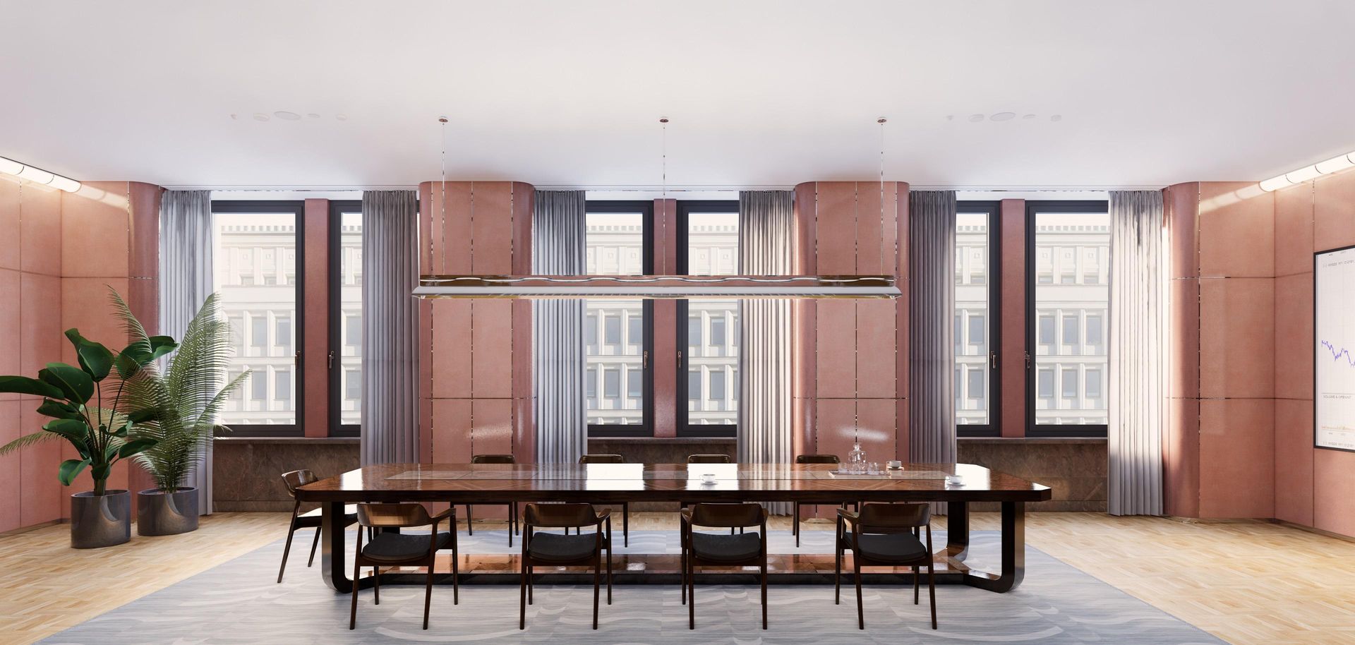 Sala Różana w gmachu BGK w Warszawie