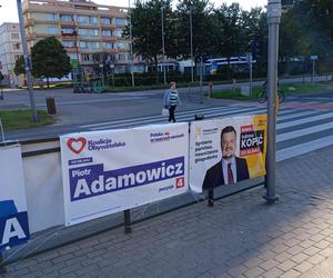 Plakaty wyborcze w Gdańsku