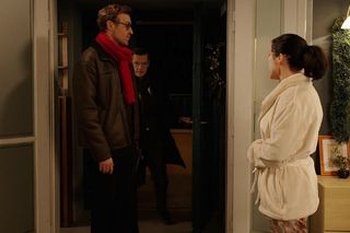 M jak miłość odc. 1858. Kinga (Katarzyna Cichopek), Dariusz Hoffman (Mateusz Rusin)