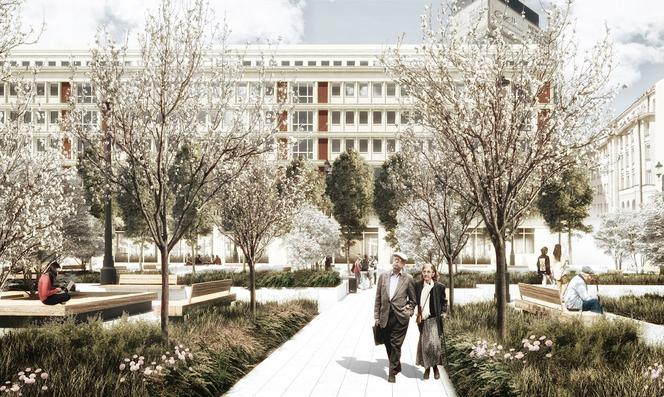 Rewitalizacja placu Powstańców Warszawy