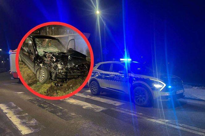 Wypadek w Pomorskiem. Samochód zderzył się z pociągiem