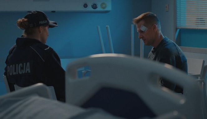 M jak miłość odc. 1876. Natalka (Dominika Suchecka), Paweł (Rafał Mroczek)