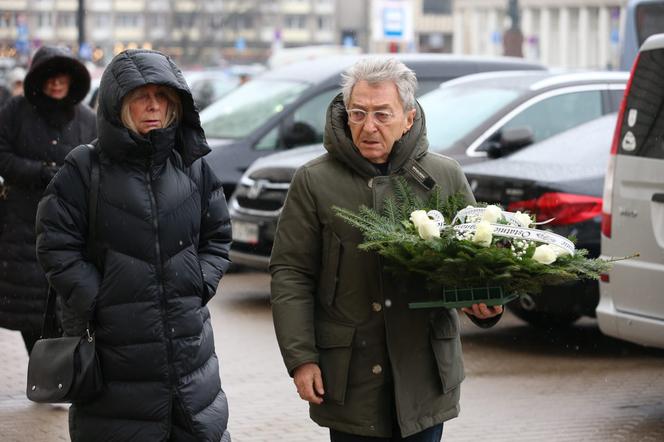 Pogrzeb Jerzego Gruzy. Żegnała go rodzina i przyjaciele.