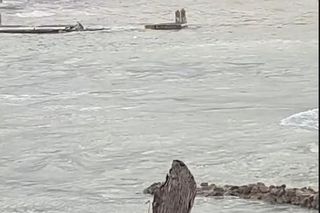 Michał Żebrowski pokazał oko cyklonu! Potworne zniszczenia po Melissie