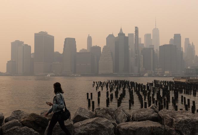 Nowy Jork jak ze smogowej apokalipsy 