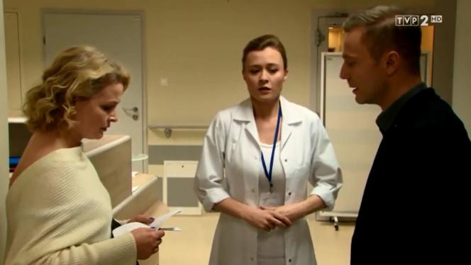 M jak miłość odc. 1139. Andrzej (Krystian Wieczorek), Marta (Dominika Ostałowska)