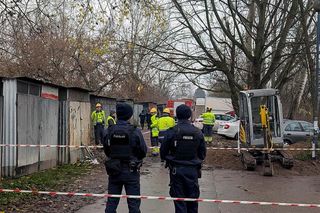 Rozszczelnienie gazociągu przy ul. Komandosów w Krakowie