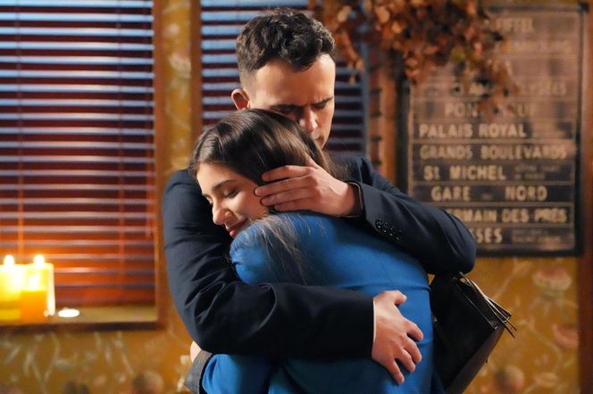 Barwy szczęścia odc. 3226. Agata (Natalia Zambrzycka), Ignacy (Olaf Staszkiewicz)