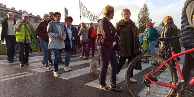 Wielki protest w Skawinie