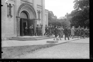 Boże Ciało w kościele garnizonowym 1 Pułku Szwoleżerów - 1930 rok