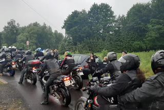 Motocykliści sprawili urodzinową niespodzinakę Romkowi [WIDEO + AUDIO]