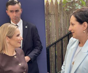 Pierwsza dama Marta Nawrocka w Pierożku na Greenpoincie