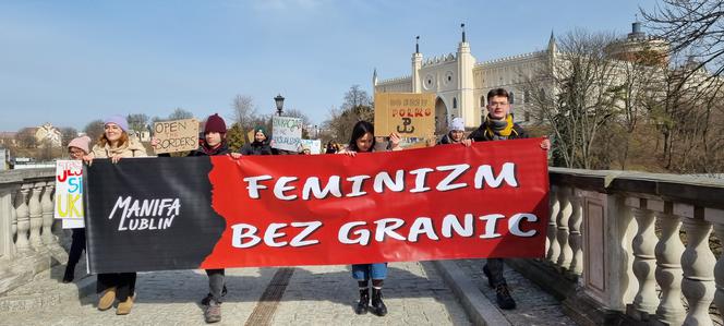 Ulicami Lublina przeszła po raz 6 Manifa. Tym razem - w geście solidarności z Ukrainą