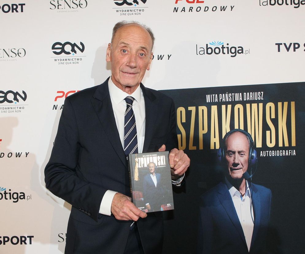 Dariusz Szpakowski napisał książkę. Plejada gwiazd na premierze