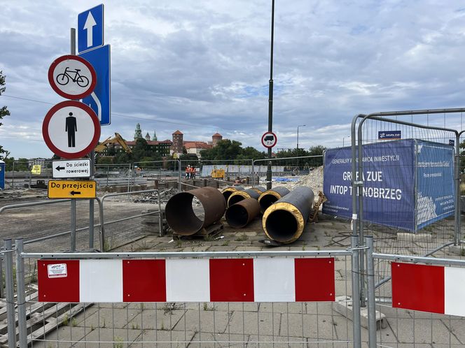 Remont mostu Grunwaldzkiego w Krakowie