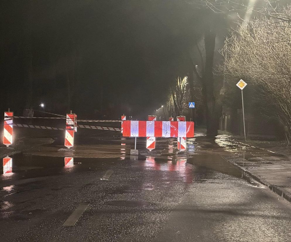 Awaria na ulicy Pszennej w Szczecinie. Utrudnienia potrwają kilka dni