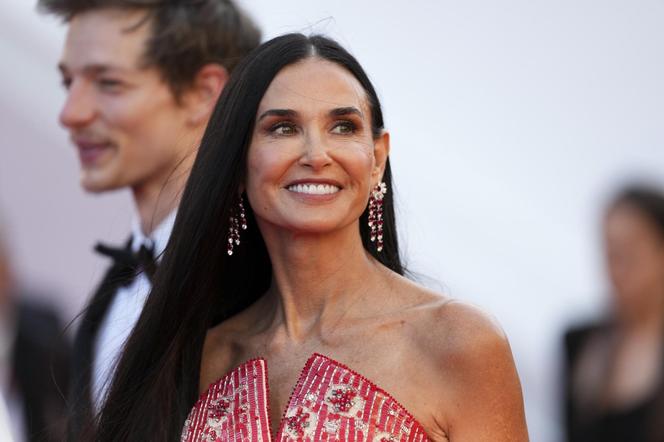 Demi Moore zachwyciła w Cannes! Nie do wiary, że ma 61 lat!