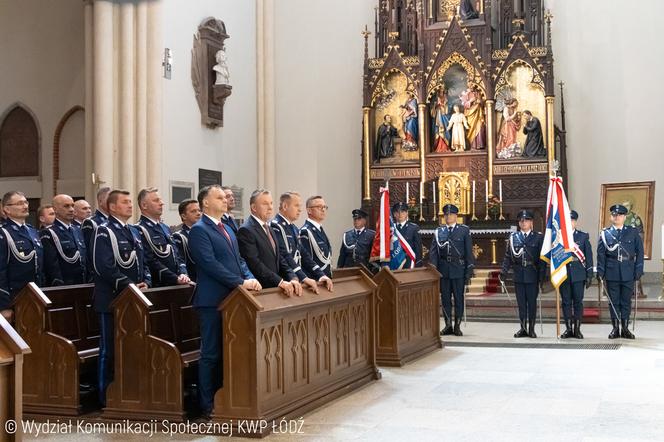 Wojewódzkie obchody Święta Policji w Łodzi