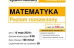 Matura 2024: matematyka. Arkusze CKE i odpowiedzi. Poziom rozszerzony [Formuła 2015]