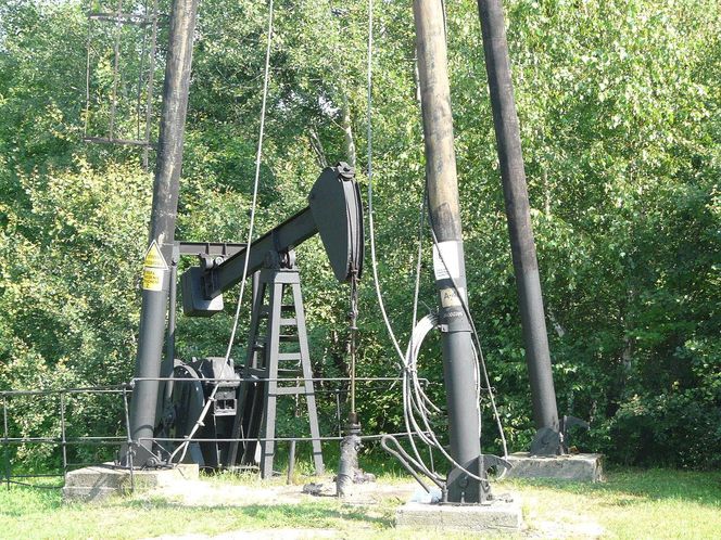 Kopalnia ropy naftowej w Bóbrce