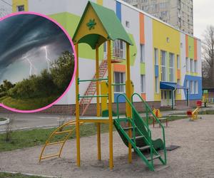 Piorun uderzył w przedszkole w Warszawie. W środku były dzieci