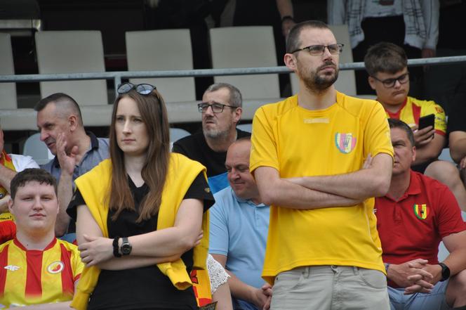 Korona Kielce - Ruch Chorzów. Zdjęcia kibiców na Suzuki Arenie