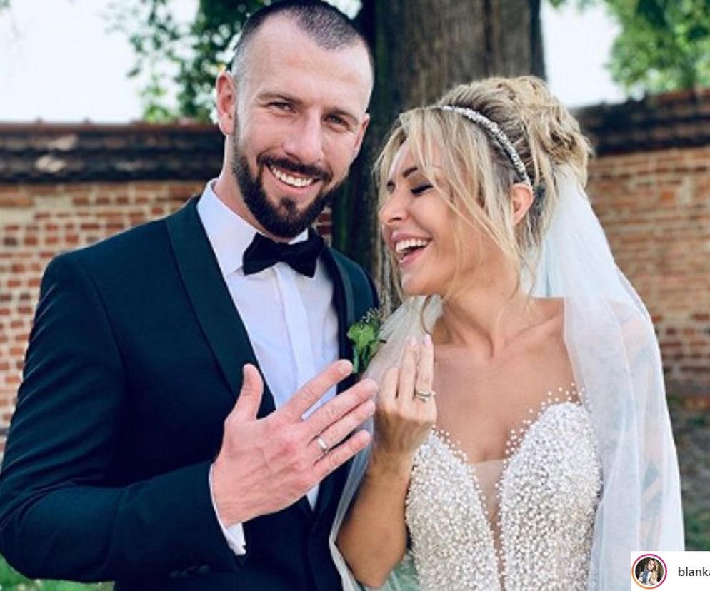 Blanka Lipińska i Maciej Buzała