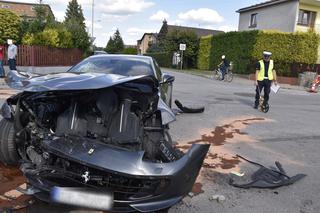 19-latka w Fiacie Seicento skasowała Ferrari GTC4 Lusso warte milion złotych