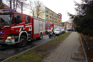 Pożar budynku wielorodzinnego w Braniewie. W zdarzeniu na szczęście nikt nie ucierpiał