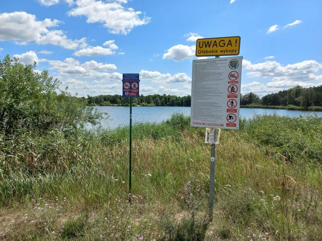 Przy zbiorniku wodnym na Zaborowie w Lesznie powstaje ścieżka rowerowa