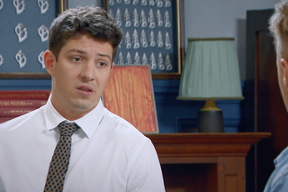 Barwy szczęścia odc. 2719. Justin (Jasper Sołtysiewicz), Patryk (Konrad Skolimowski)