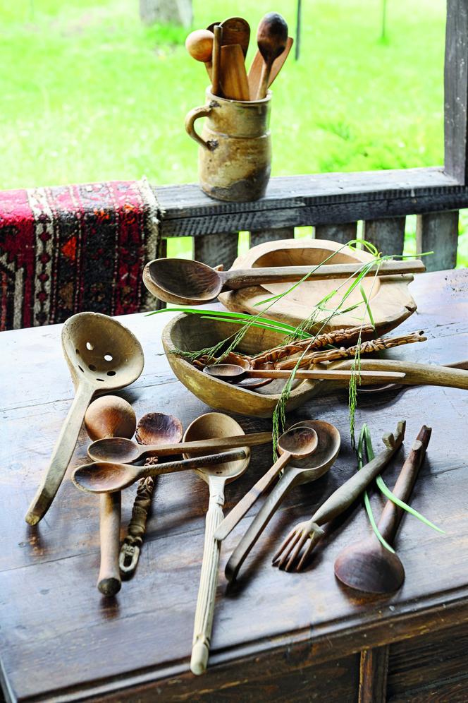 Z wizytą u Jolanty Musiałowicz w Pracowni Cieńsza - kolekcja drewnianych łyżek