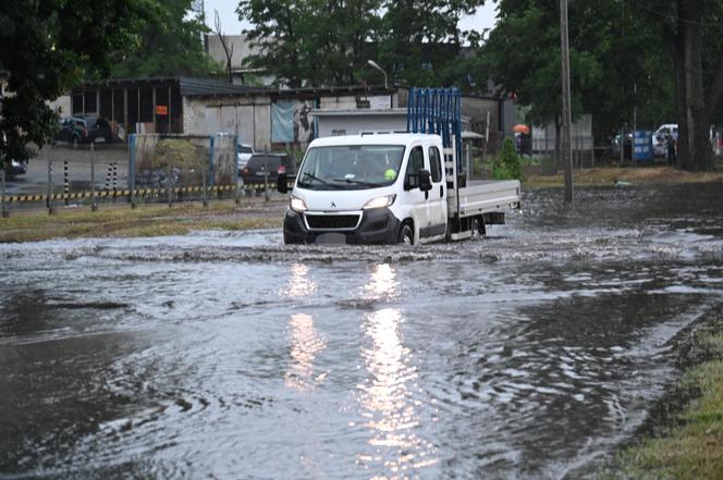 Szczecin zalany po burzy, 1.07.2022