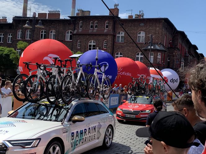 Tour de Pologne 2025. Start w Katowicach Nikiszowcu