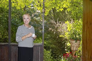 Ewa Telega pokazała ukochane miejsce. Aktorka uwielbia swój ogród