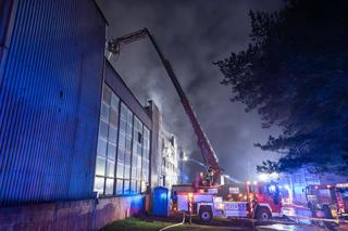 Wielki pożar na Śląsku. Spłonęła hala znanej firmy