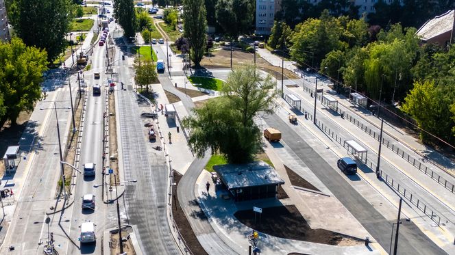 Tramwaj na Stegny w Warszawie w przeddzień otwarcia