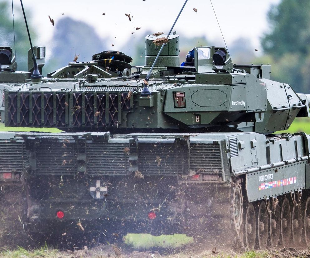 Leopardy 2A8 z ochroną Trophy. Trafią do czołgów państw NATO
