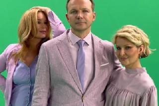 Nowa czołówka Barw szczęścia po wakacjach 2023. Karolina (Marta Dąbrowska), Bruno (Lesław Żurek), Bożena (Marieta Żukowska)