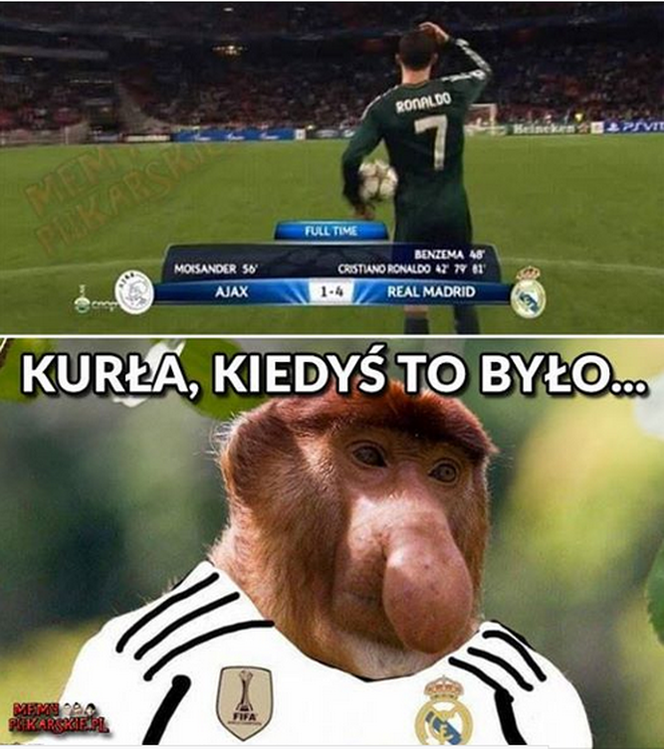 Memy po meczu Real - Ajax