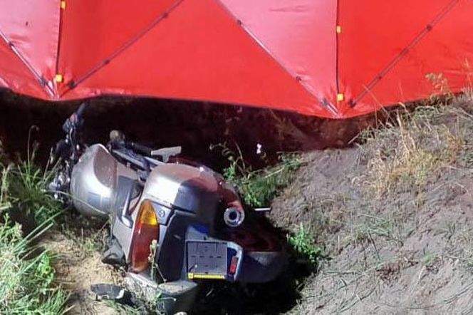 Tragiczny wypadek w Zawidzu Kościelnym. 62-letni motocyklista zginął na miejscu!